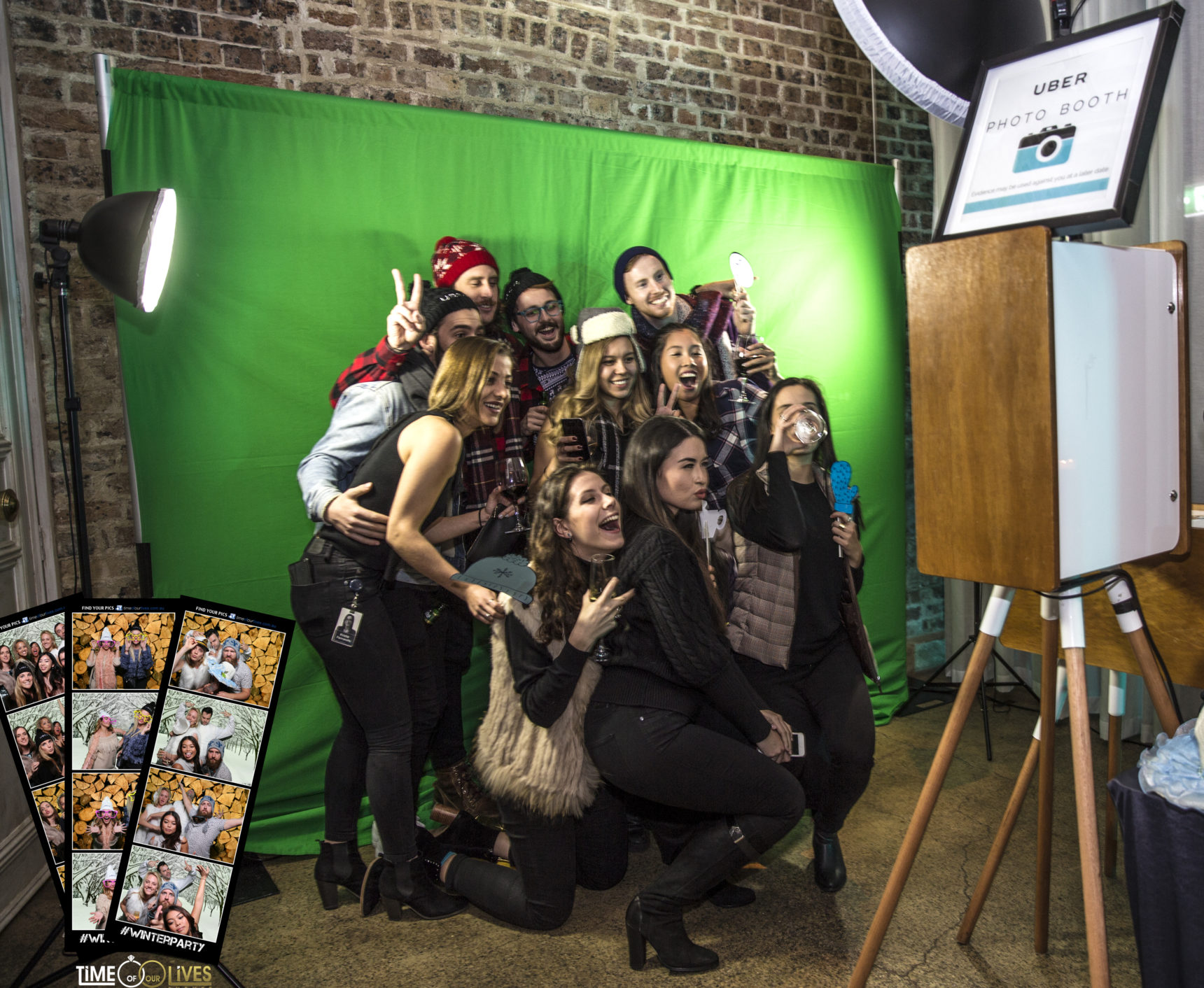 Sydney Green Screen backdrop hire with best photo booth hire