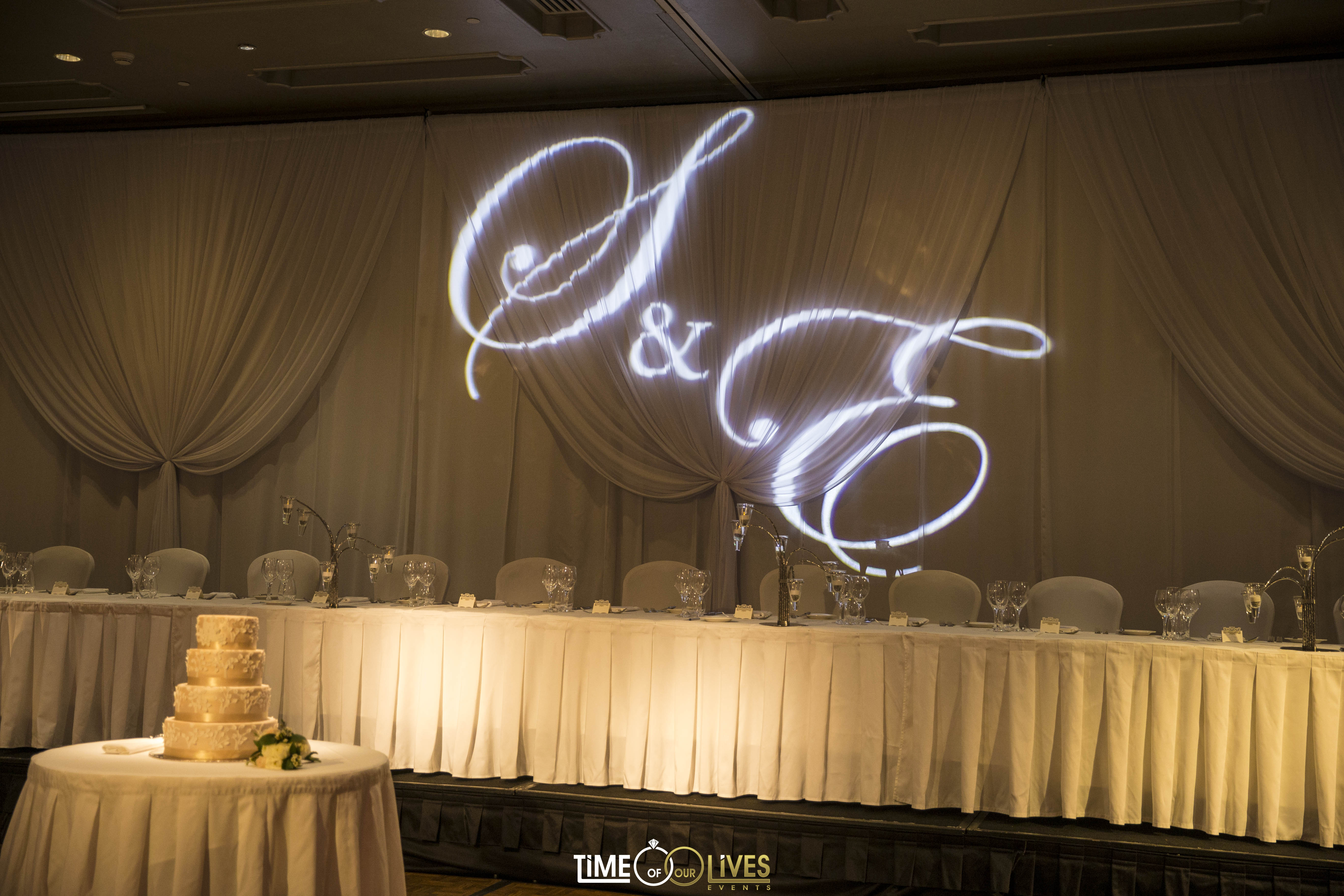 Gobo Projection Wedding Corporate lighting professional