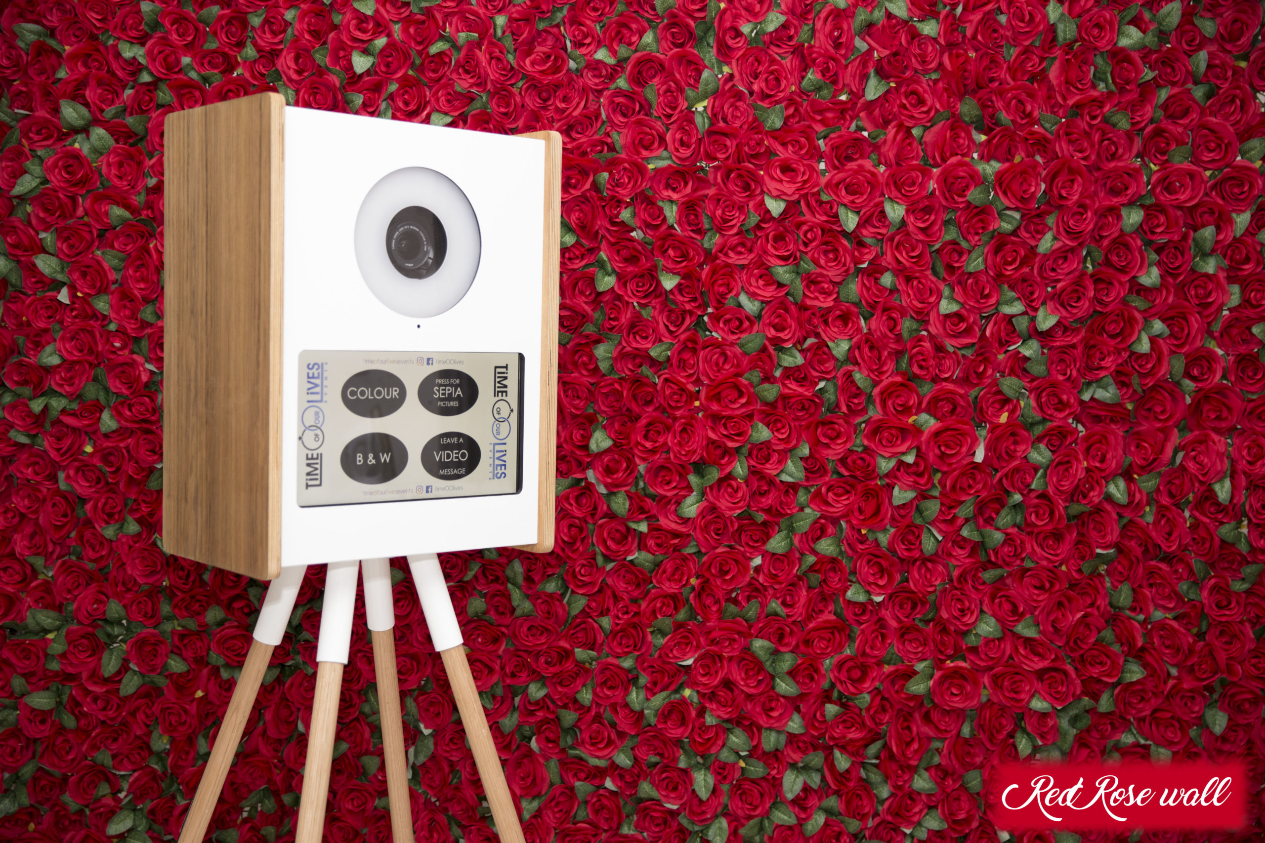 Best Photo Booth hire Sydney cheap Flower Wall