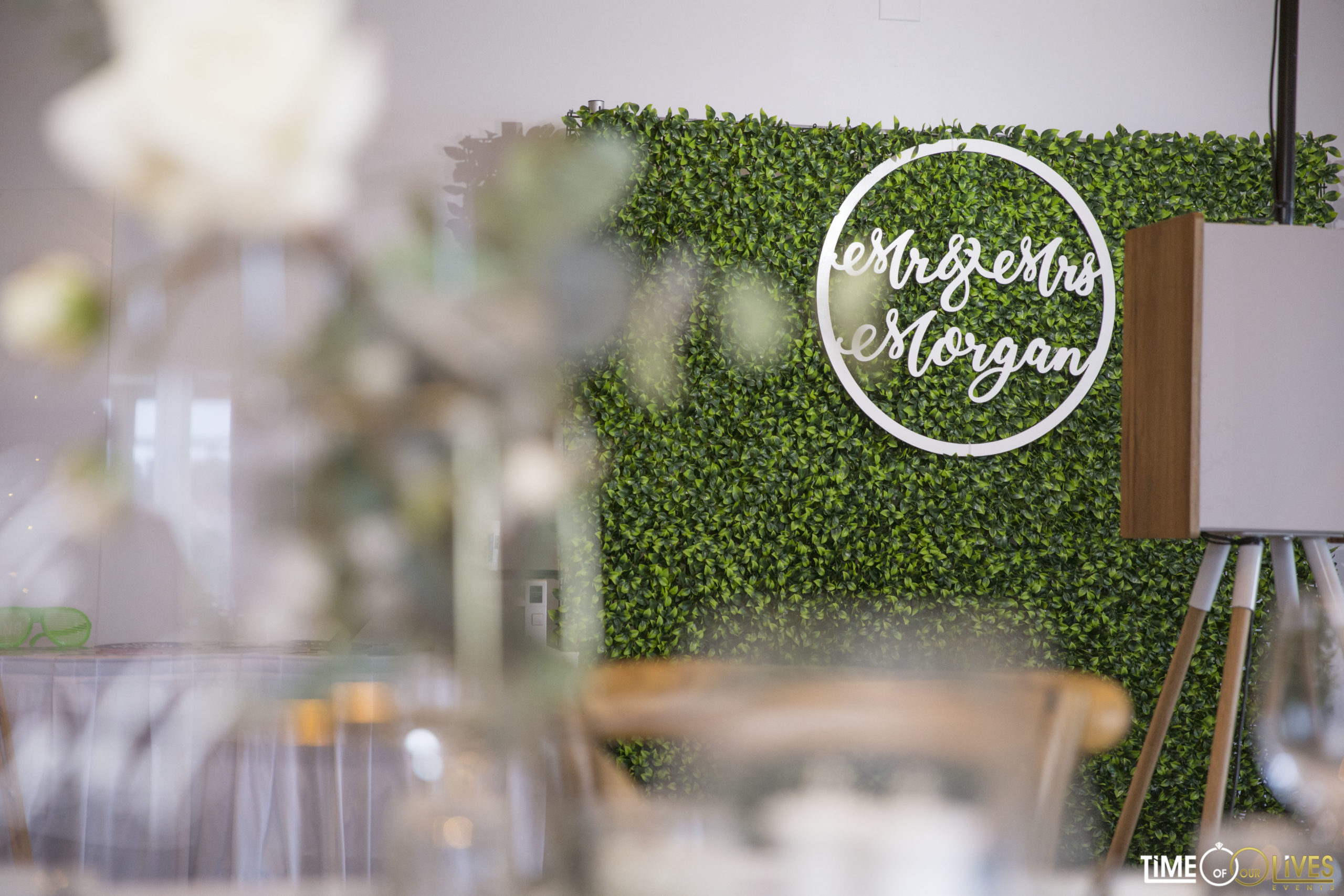 Photo booth flower wall hire sydney